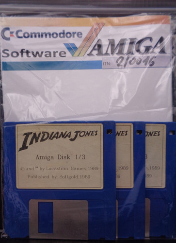 Commodore amiga indiana - amiga, --