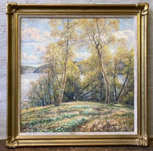 ölbild impressionist 1944 - Ölbild,