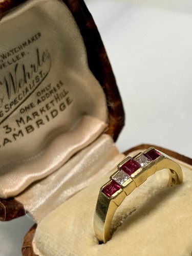 Gold rubin diamant - rubin, &