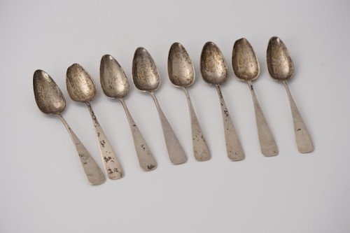 Kaffeelöffel silber antik - silber,