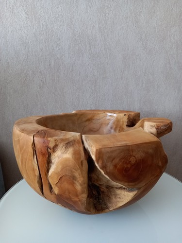 Massive teakholz schale - massive,