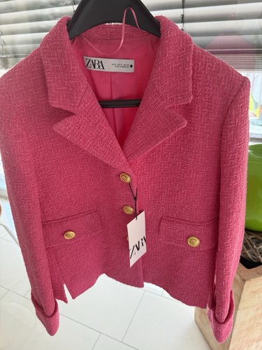 Zara woman blazer boucle - woman, s