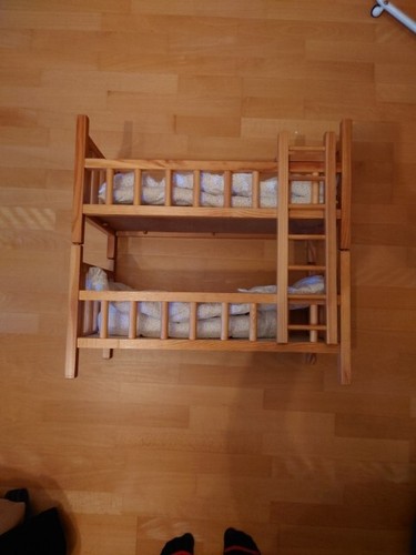Großes puppenetagenbett aus - großes,