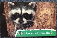 O 017 02.94 6 DM Deutsche Umwelthilfe niedlicher Waschbär 35000 Ex Neu***Mint***