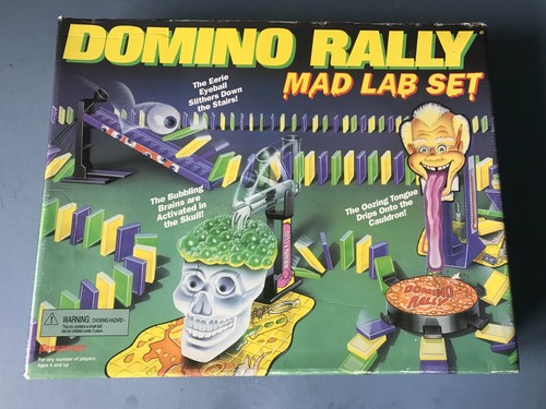 Vintage 1996 domino rally mad - domino,