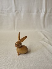 1 Osterhasen, Hase, Holzfigur, Deko Ostern, Erzgebirge