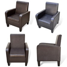 Sessel Kunstleder Loungesessel