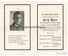Orig sterbebild beobachter - beobachter, +