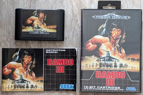 Sega mega drive spiel - spiel, rambo