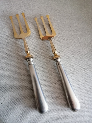 Old antique cutlery - old,