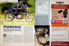 Motorrad Classic 1975) Honda GB 500 Clubman Penner mit 46PS in einer seltenen Vo