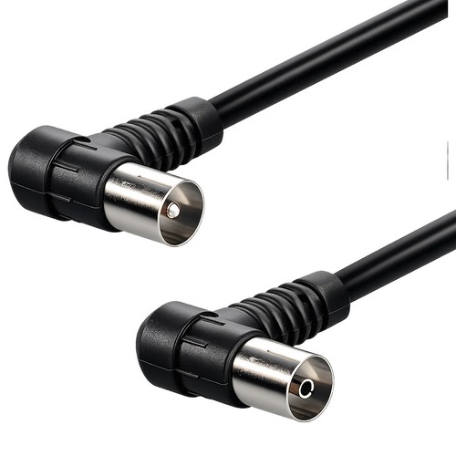 Antennen kabel schwarz - kabel, 1,5m