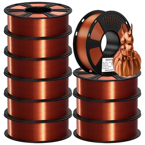 10kg geeetech 75mm silk pla - 10kg,
