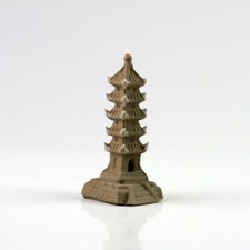 Bonsai-Figur Pagode (natur)