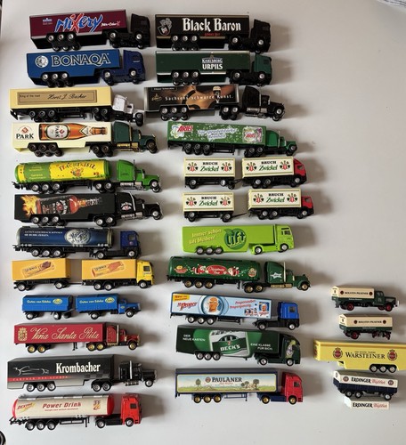 Sammlung 24x werbetrucks - sammlung,