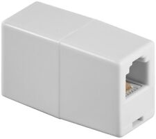 Telefon Adapter RJ11/RJ14-Buchse (6P4C) > RJ11/RJ14-Buchse (6P4C) Weiß