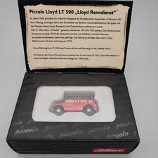Schuco Piccolo 05342 Lloyd LT 500 "Lloyd Renndienst" 1:90 Modellauto