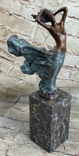 Abstrakte kunst noveau bronze - abstrakte,