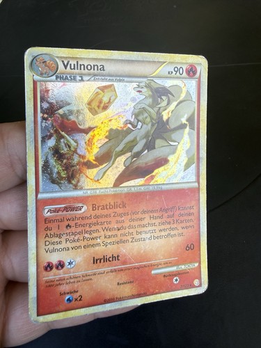 Pokémon karte vulnona holo - pokémon,