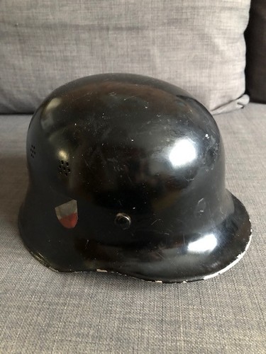 Alter feuerwehrhelm mit - alter,