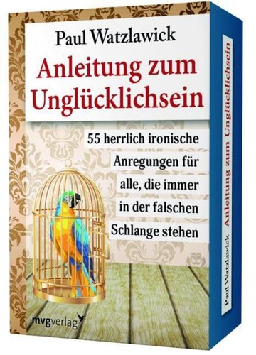 Anleitung zum unglücklichsein - anleitung,