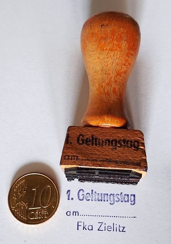 Alter ddr stempel - (s106),