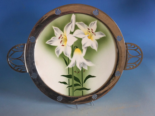 Vintage art deco platte - vintage,