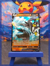 Pokémon Karte I Fließender-Angriff-Wulaosu V SWSH 107 I SWSH Black Star Promos