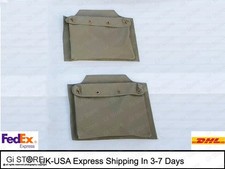 Für Willys MB FORD GPW M38 M38A1 CJ2A CJ3A CJ3B CJ5 SITZLEHNE TASCHE SET - OD...