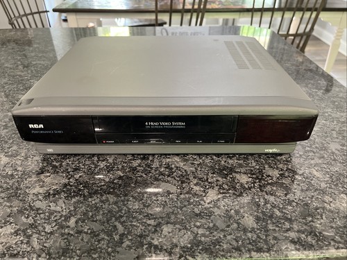 Rca performance series vcr - rca,