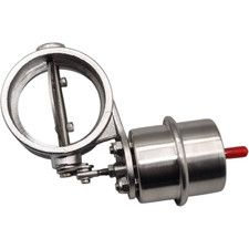 63mm 2,5" Überdruck Auspuffklappe Klappensteuerung Klappenauspuff geöffnet