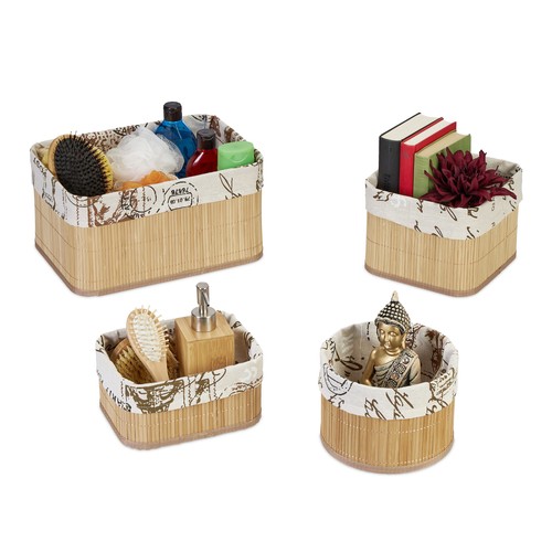 Aufbewahrungskorb 4er set - aufbewahrungskorb,