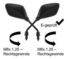 Spiegel set für baotian - spiegel,