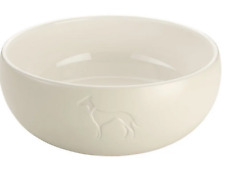 Hunter Keramiknapf 1500ml weiß Hundenapf Futternapf Wassernapf Rutschfest