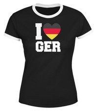 Damen T-Shirt I Love Germany