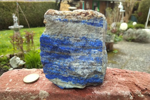 Wunderschöner lapislazuli roh - lapislazuli,