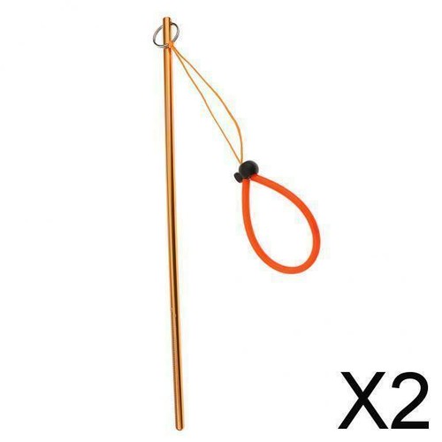 Aluminium riffstab mit - 2x,