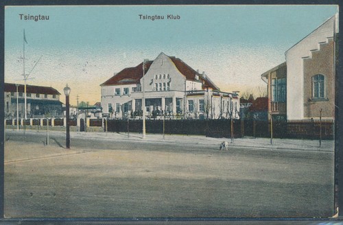 Kiautschou tsingtau klub - ak,