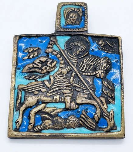 Anhänger georg heiliger - anhänger, st.