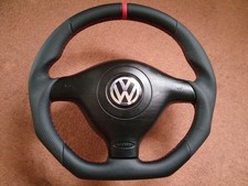 VW GOLF 4 IV R32 GTI GT BORA PASSAT  LENKRAD LEDER  MIT AIRBAG