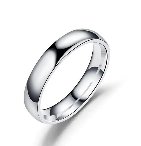 Edelstahl partnerring 4 - edelstahl, /