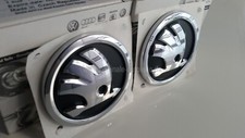 2x ORIGINAL SKODA SUPERB 3T Emblem Logo VORNE und HINTEN für  II 3T4 / 3T5 NEU