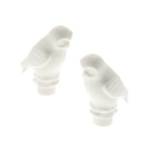 2x Lego Animal Bird Owl White