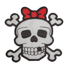 Aufnäher Totenkopf mit