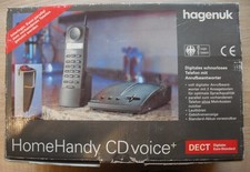 2 HAGENUK HOMEHANDY CD Voice, Basisstation AB, Telefon Festnetz