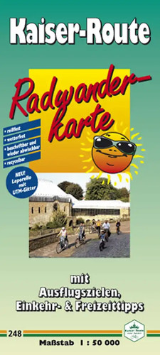 Radwanderkarte kaiser route - radwanderkarte, kaiser-route