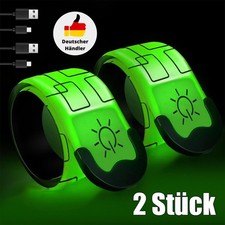 2stk LED Armband USB Akku