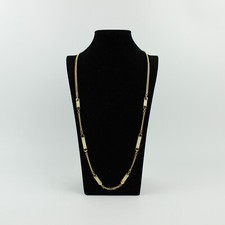 Henkel & Grossé Panzerkette Kette vergoldet ca. 84 cm Henkel & Grosse Vintage