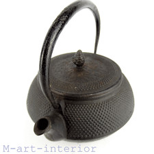 Alte Teekanne,Antique Vintage Japanese Tea Kettle, Nanbu Cast Iron Teapot signed