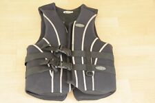 Prallschutzweste Neopren Schwimmweste - schwarz - Größe M - CE Zeichen